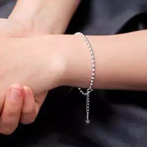 92.5 실버 볼륨 데일리 볼 체인 은 팔찌 실버팔찌 은팔찌