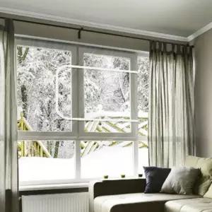 방풍커버 310x125 바람막이 창문 창문형 투명 지퍼식 방풍 방풍막 방풍비닐 비닐커튼