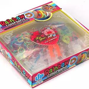 어린이집선물 학원 생일답례DIY레인보우 컬러밴드 5개 [BSA12819]