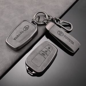 TPU 자동차 리모컨 키케이스 커버 쉘, 도요타 코롤라 프리우스 캠리 CHR RAV4 알티스 랜드크루저 프라도 키