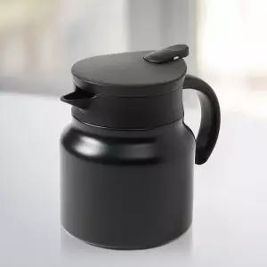 이중진공 750ml 차거름망 티웨어 블랙 보온주전자