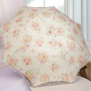 자동양산 예쁜 꽃레이스 플라워 양산 우산 암막