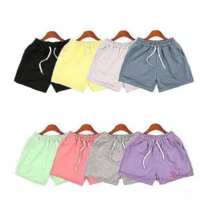 여자 3부 돌핀팬츠 반바지 추리닝바지 짧은 밴딩 면 면반바지ssu299