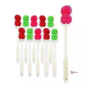 쌍방울병솔 젖병솔 물병 텀블러 유리병 10개 세척솔jkl083