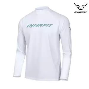다이나핏 DYNAFIT 여름수영복 남성 [래쉬가드] PADO 파도 루즈핏 긴팔 래쉬가드 White YMM24206W2