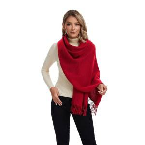 청 여성 스카프 파쉬미나 랩 숄 패션 선물 신부 결혼식 들러리 솔리드 부드러운 겨울 웜