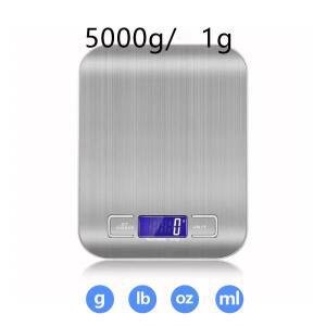 5kg 가정용 주방 다이어트 저울 측정 도구 슬림 LCD 디지털 전자 음식 New