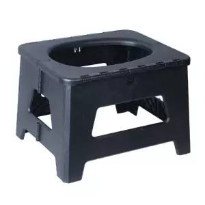 야외 미니 변기의자 차박 노지 캠핑용 간이 휴대용 접이식 화장실