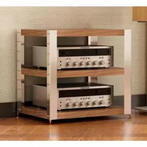 원목 스피커 받침대 앰프 거치대 오디오랙 진열대 고급 우퍼 스피커받침대 체리우드 랙