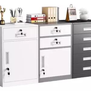 잠금 서랍장 철제 학교 캐비닛 보관함 바퀴달린 캐비넷 파일 사무실 사물함 열쇠 이동식