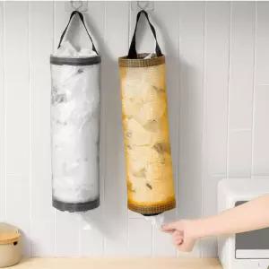 벽걸이 공간활용 비닐봉지보관함 하단추출