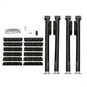 전동 트레일러 잭 카라반 캠핑카 거치대 주차용 리프트 폴딩 수동 카라반리프트잭 캠핑 무버