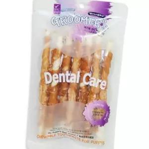 (올핀)강아지 닭고기말이 스틱껌 7P 우유치킨 1개