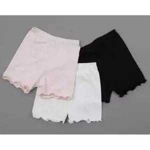 유아 프릴 속바지 통풍성 신축성 면원단 반바지