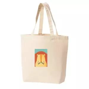 에코백 사자 정글의 왕자 귀여운 캐릭터로 즐겨봐요 토트백