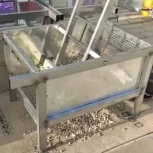 수동 땅콩박피기 탈피기 벗기기 기계 껍질 탈곡 까는 껍질까는 땅콩껍질까는기계 필링 견과류