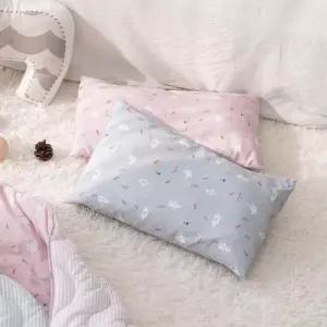 베개커버 뱀부 아기 유아 무지퍼 베개솜포함 30x50cm