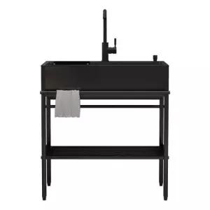 간이싱크대 사무실 빨래 농막 주방 개수대 카페 조립식 소형 싱크대 싱크볼 베란다 원룸