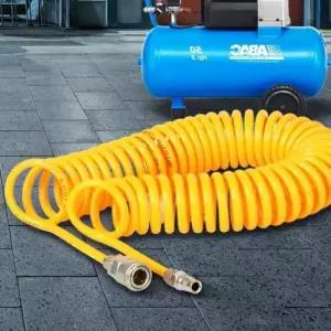 코일호스 코일에어호스 -타카 릴 콤프레셔 연결 호수 고압 8mm