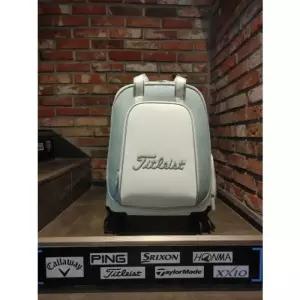 [정품] 타이틀리스트 여성 휠 바퀴 보스톤백 화이트/민트 AS가능