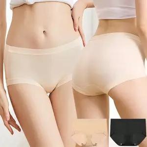 [로즈엘리]M-3XL까지 스윗 심리스 모달팬티 빅사이즈팬티 2장세트 2026