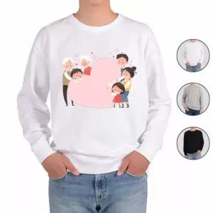 맨투맨 전색상 가정의달 행복한가족 k4 프린트셔츠 WoB6+1fuc