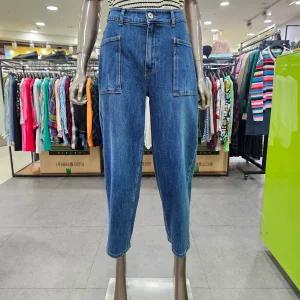 베네통/애플아울렛/포켓 배기 데님 팬츠 BADP23511