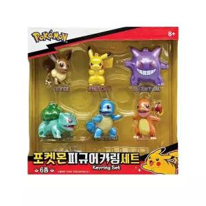 [NS홈쇼핑]ETV 포켓몬 피규어 키링 6종세트 피규어키링[35840622]