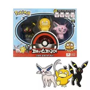 [NS홈쇼핑]ETV 포켓몬 페이스 피규어 3종세트D[35840624]