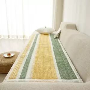 [르헤브] 후르츠 여름 쇼파패드 쿨 시어서커 소파 매트 깔개 커버 3인용