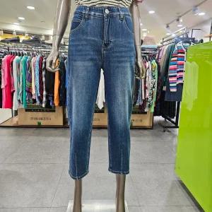 베네통/애플아울렛/인밴딩 배기핏 데님 팬츠 BADP20511