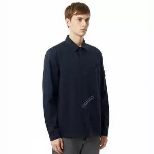 25FW 1200006 Stretch Organic Cotton Satin Overshirt (K2S15 S0012 V0020) (스트레치 오가