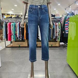 베네통/애플아울렛/와이드 인밴딩 슬림 데님 팬츠 BADP21511