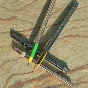 몽당연필이어쓰기 세르지오 양면 연필깎지/연필깍지 몽당연필홀더..2Way