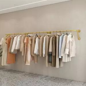 스테인리스 파이프행거 벽설치 옷걸이 설치 조명 행거 의류