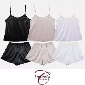 끈슬립 부드러운 착용감 홈웨어 끈 슬립 상하세트 0216cr