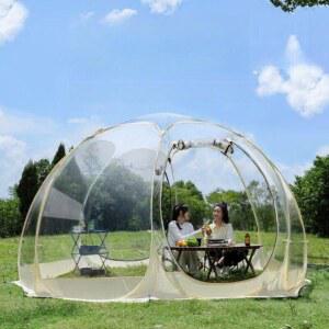 투명 돔하우스 방갈로 카페 테라스 쉼터 썬룸 텐트 쉘터 농막 DS CY
