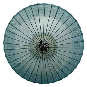 전통 지양산 지우산 블루 촬영용 엘레간트 종이우산 고전 소품 빈티지 93cm