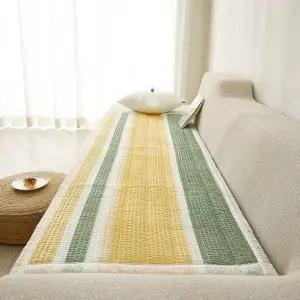 [NS홈쇼핑][르헤브] 후르츠 여름 쇼파패드 쿨 시어서커 소파 매트 깔개 커버 3인용..[35842351]