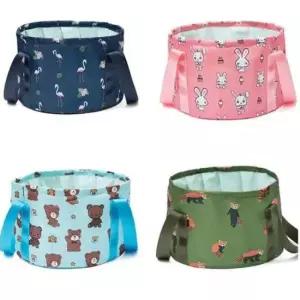 [문구/오피스] 접이식물통 여행 캠핑 세면 양동이 낚시 세탁 바구니