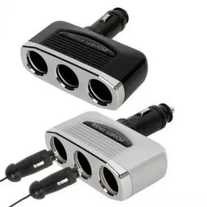 [CAR] 차량용 시거잭 3구 소켓 접이식 멀티 충전기