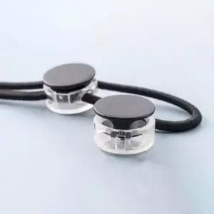 [무료배송] 신발끈 조이개 스프링 버클 20p 고정클립 고정스프링 투명 매듭없는신발끈 운동화끈