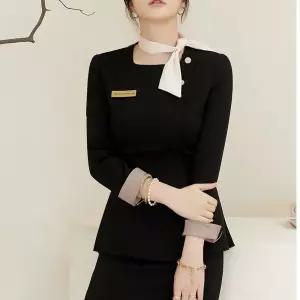 호텔 유니폼 데스크 상담실장 근무복 레스토랑 정장 실장