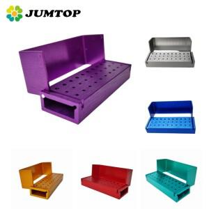 JUMTOP Dental Burs 30 홀 알루미늄 블록  고/저속 핸드피스 바늘