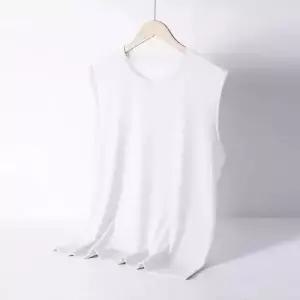 남성용 여름 얇은 스포츠 와이드 메쉬 나시 속건성 러닝 상의 빅사이즈 쿨링 조끼 숄더 KS2