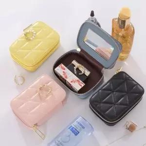 [에스에스_63]거울 이쁜파우치 파우치 미니 화장품 케이스