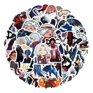 50pcs 게임 악마 메이 크라이 헌터 장식 스티커