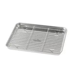 튀김망 퀸센스 밧드 받침망 트레이 돈까스망 315MM 물지제거