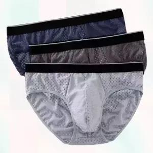 WL 팬티 원단 남자 삼각 시원한 쿨팬티 통풍 남성브리프