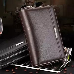 남성용 더블 지퍼 클러치 장지갑 RNR-0119 클러치백 장지갑 수납클러치